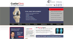 Desktop Screenshot of cuellarclinic.com